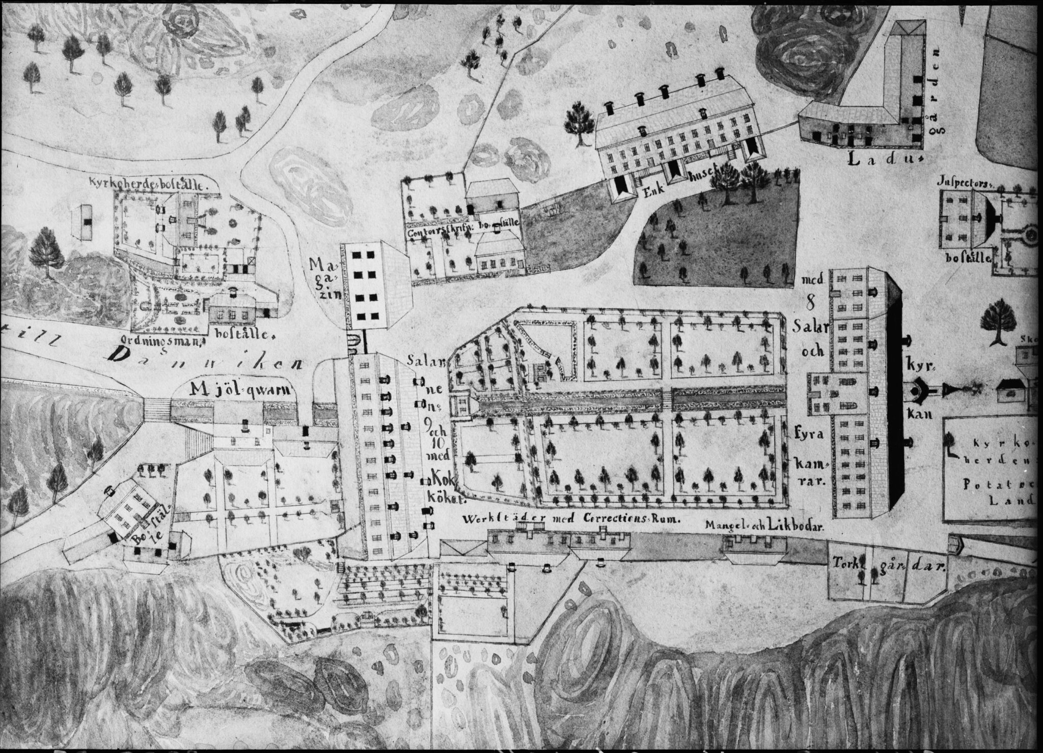 Bild från Henriksborgs historia