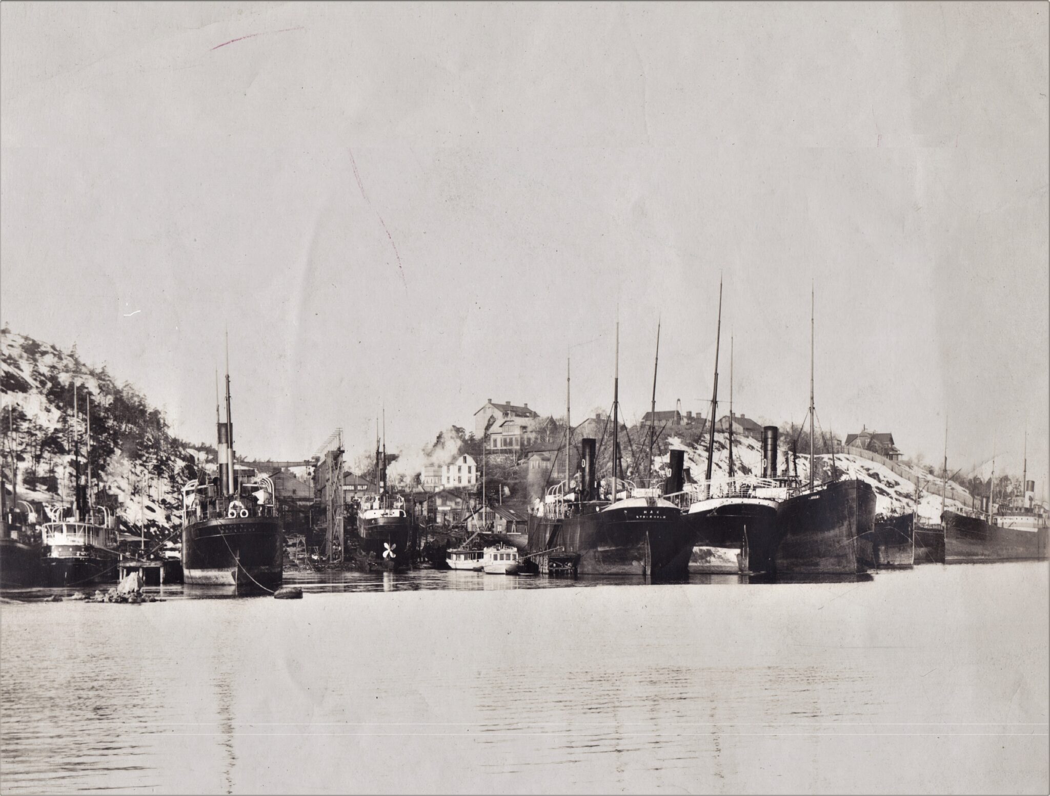 Finnboda vid 1800-talets slut. Fotograf okänd. CNH – Centrum för näringslivshistoria.