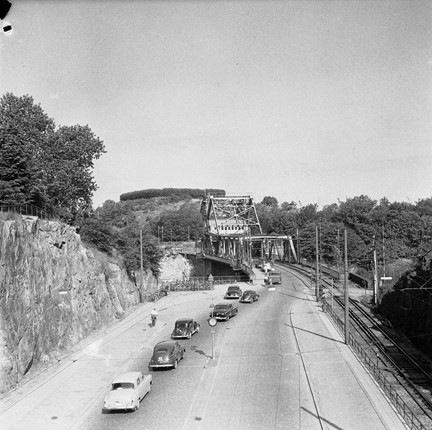 1953. Stockholms stadsmuseum Fotonummer SvD 21165. Fotograf Tore Burnäs.
