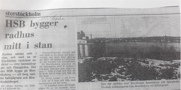 Bild från Henriksborgs historia