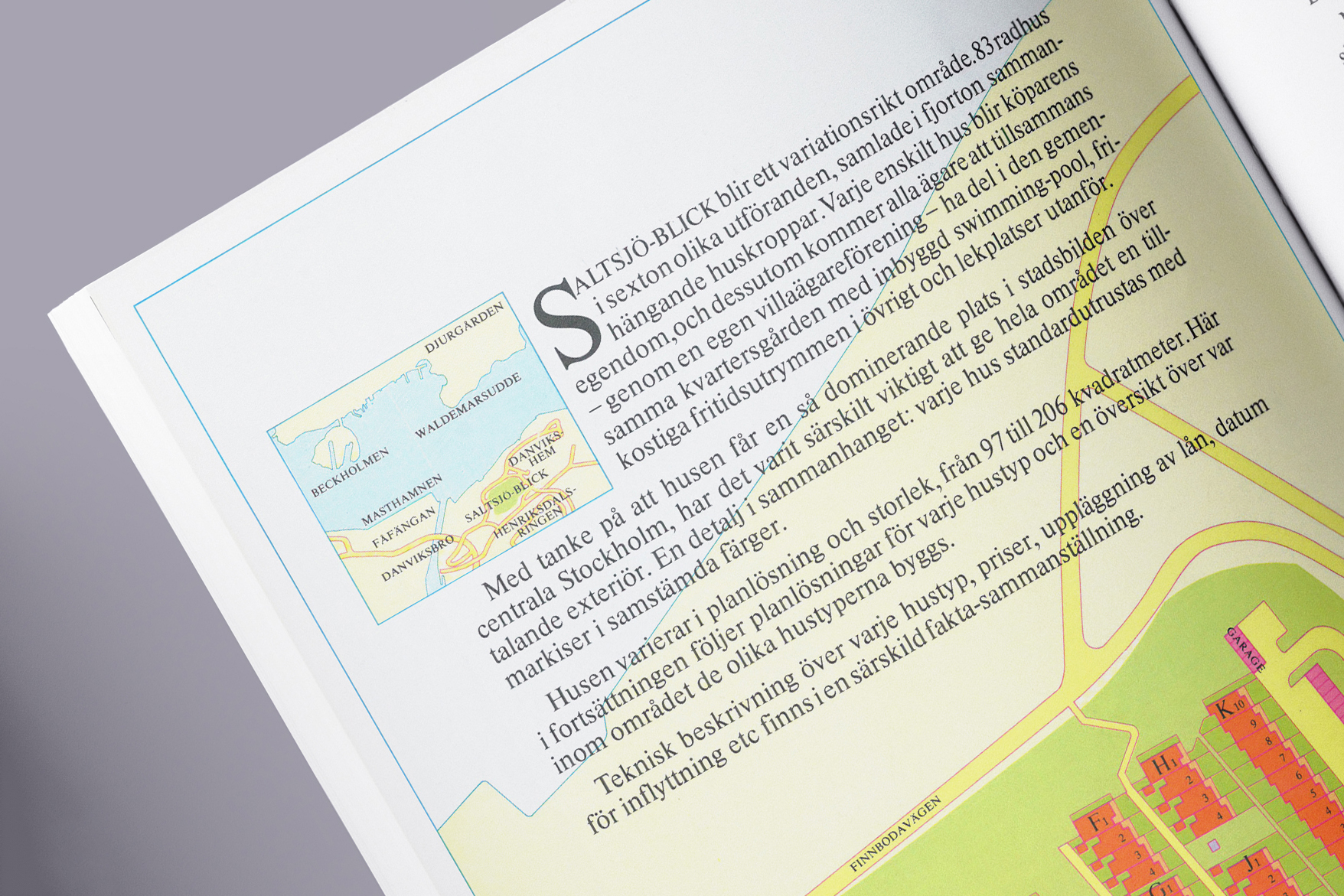 Ur HSB:s broschyr om Saltsjö-Blick.