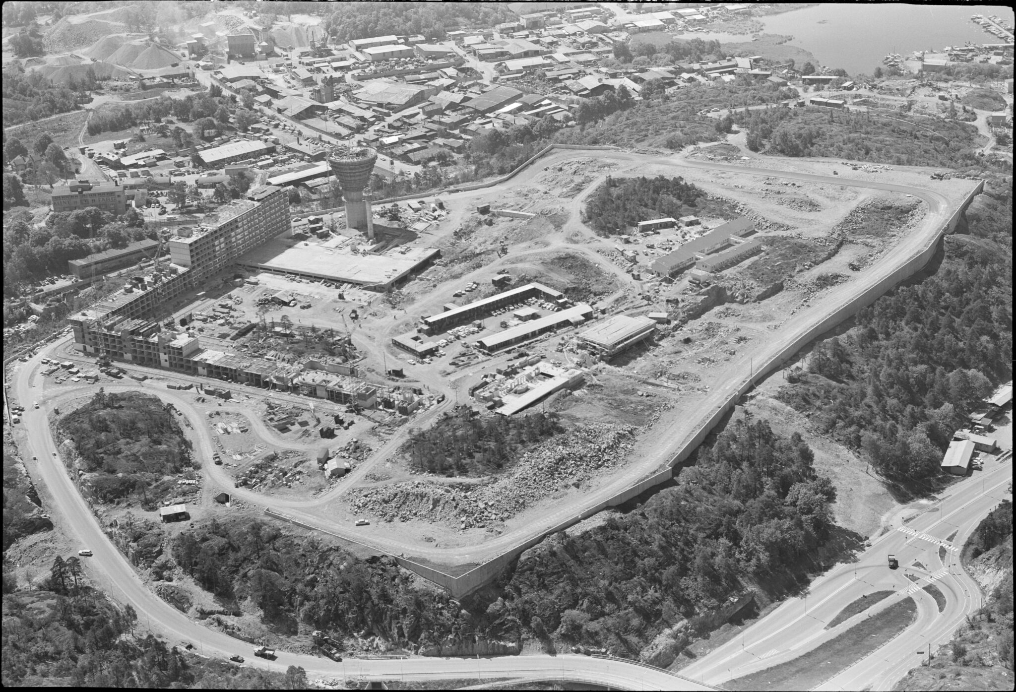 1968. Riksantikvarieämbetet. Lugnet i bakgrunden Fotograf Erik Claesson.