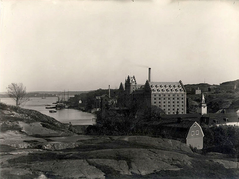 Foto av Carl Curman sannolikt runt 1900. Riksantikvarieämbetet.