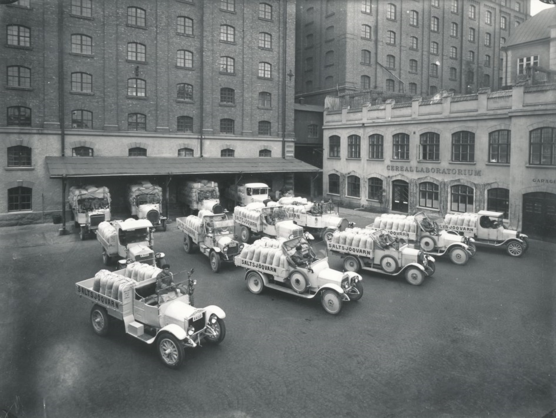 Foto A/B Saltsjöqvarn genom Kjell Eklund.