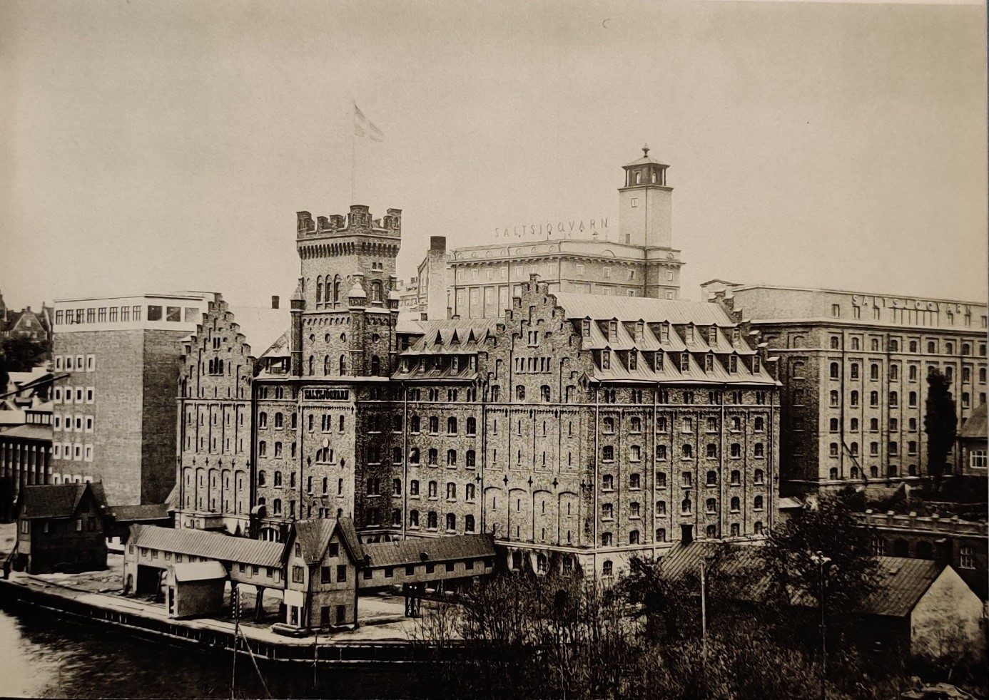 Foto ur Jubileumsboken 1939 A/B Saltsjöqvarn.