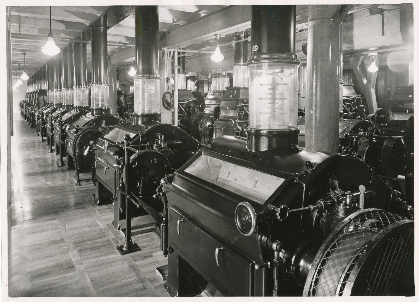 Foto A/B Saltsjöqvarn genom Kjell Eklund.