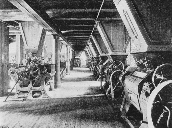 Några år in på 1900-talet. Foto A/B Saltsjöqvarn genom Kjell Eklund.